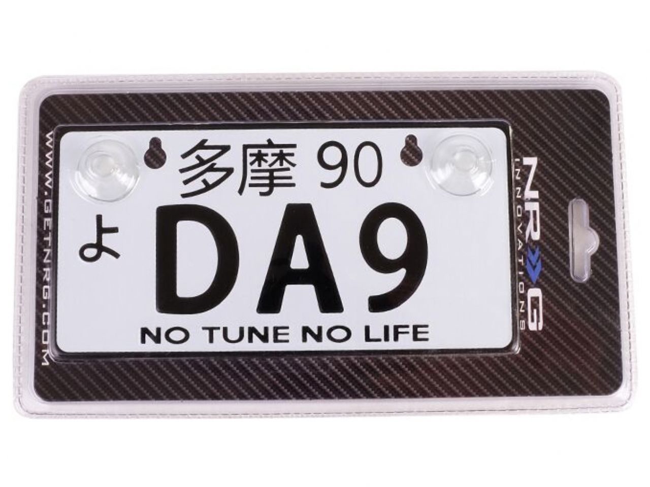 NRG License Plate Frames MP-001-DA9 Item Image