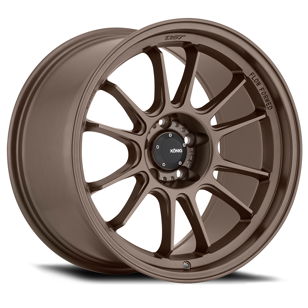 Konig Hypergram Wheel Race Bronze 17x9 +25 5X114.3