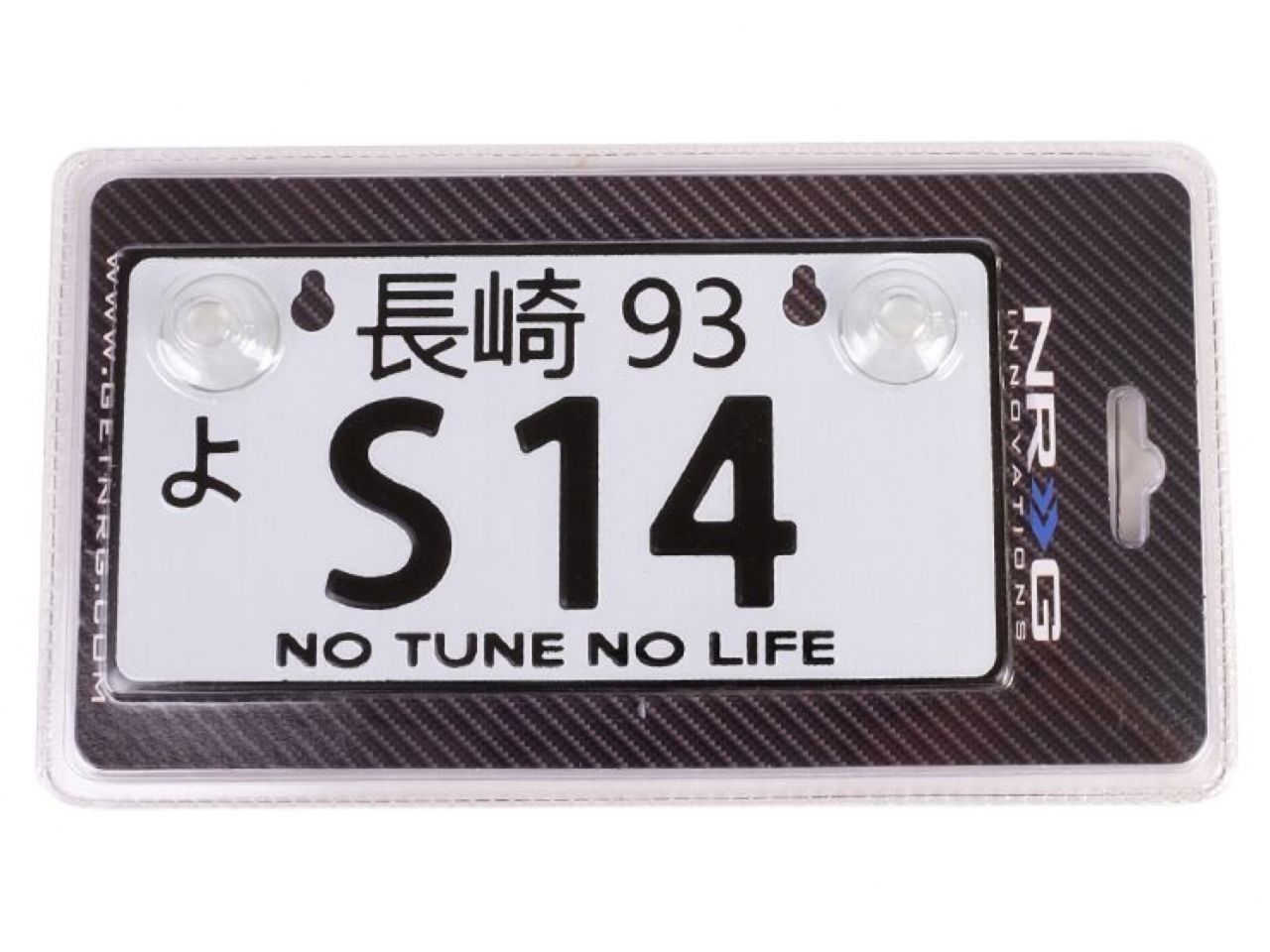 NRG License Plate Frames MP-001-S14 Item Image