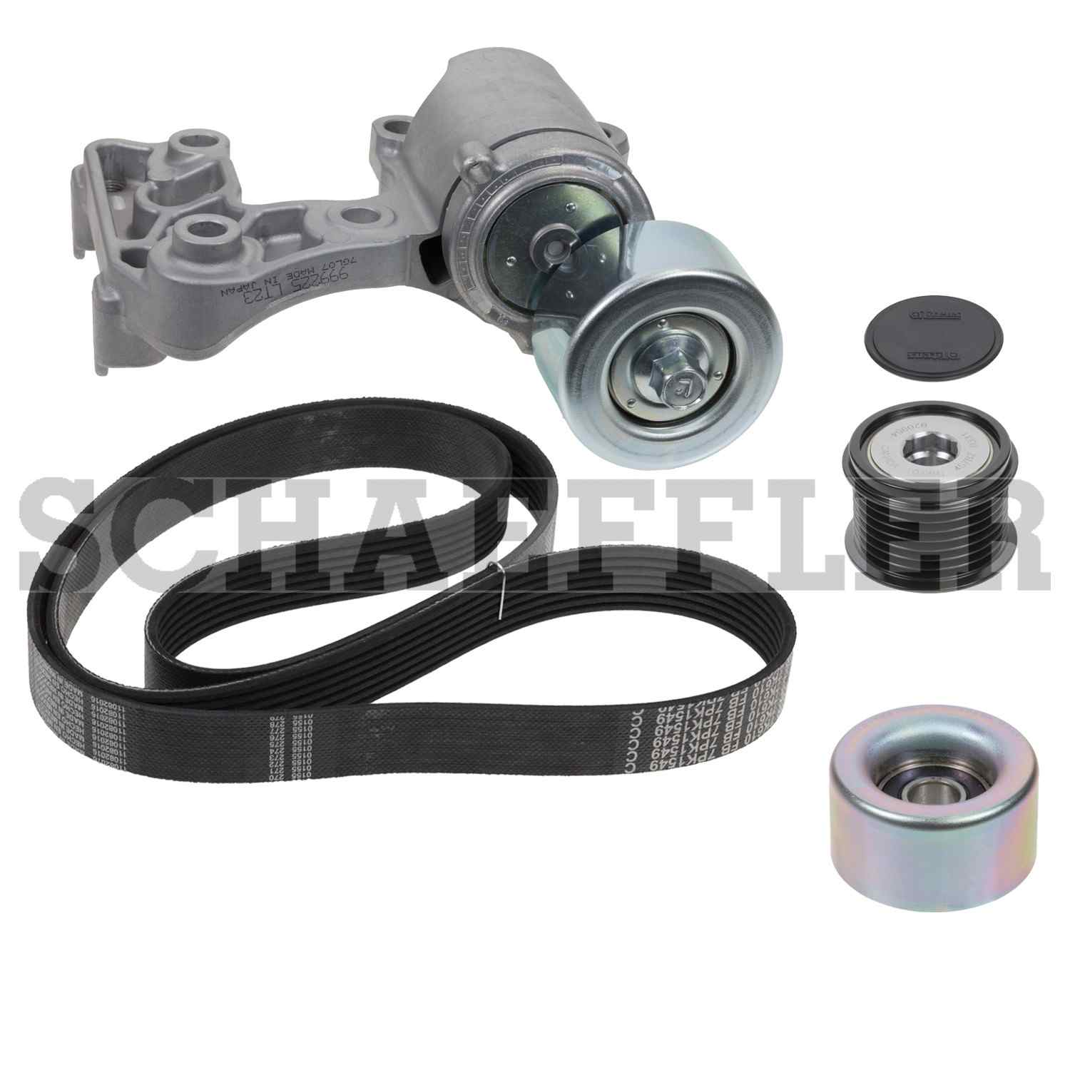 INA US Accessory Drive Belt Tensioner Kit  top view frsport FB30541K