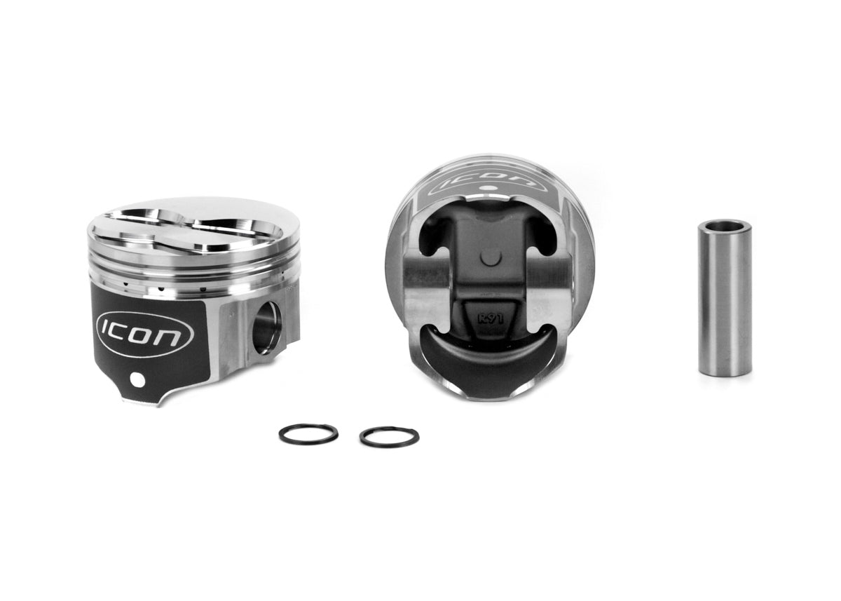 ICON Pistons BBM Dome Piston Set 4.290 Bore +4.5cc ICNIC687.040