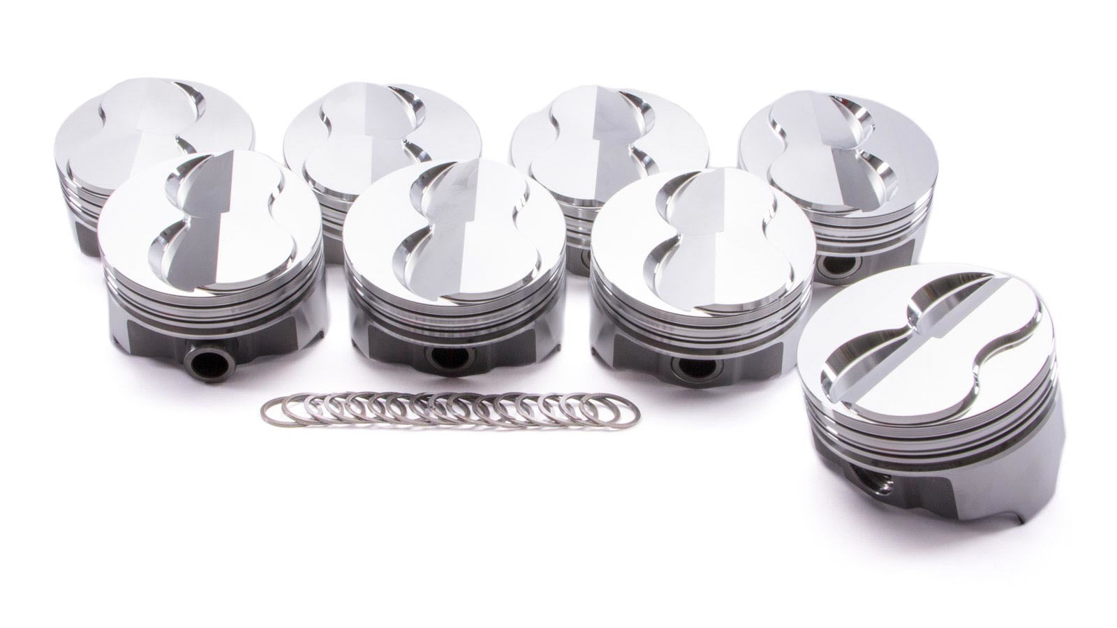 ICON Pistons SBC Forged Domed Piston Set 4.030 Bore +6.3cc ICNIC727.030