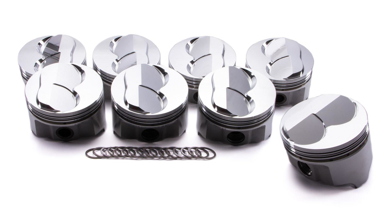 ICON Pistons SBC Forged Domed Piston Set 4.030 Bore ICNIC802.030