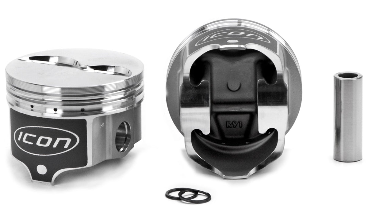 ICON Pistons BBM F/T Piston Set 4.360 Bore -4.5cc ICNIC822.040