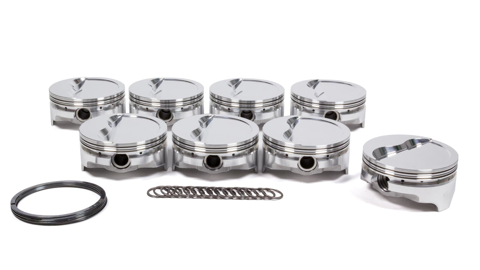 ICON Pistons SBC Forged Dished Piston Set 4.125 Bore -15.2cc ICNIC851.STD