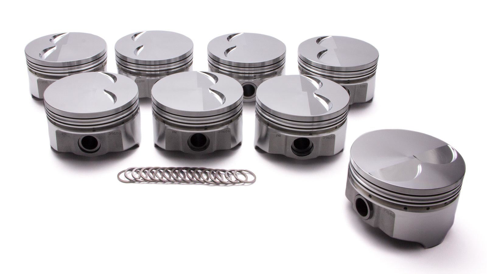 ICON Pistons Pontiac 400 Forged F/T Piston Set 4.150 -4.5cc ICNIC890.030