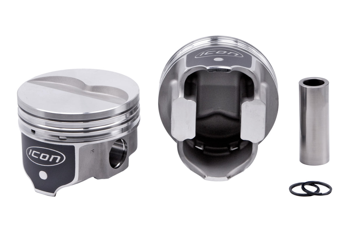 ICON Pistons BBM FHR Forged Piston Set 4.350 Bore -5.6cc ICNIC9953.030