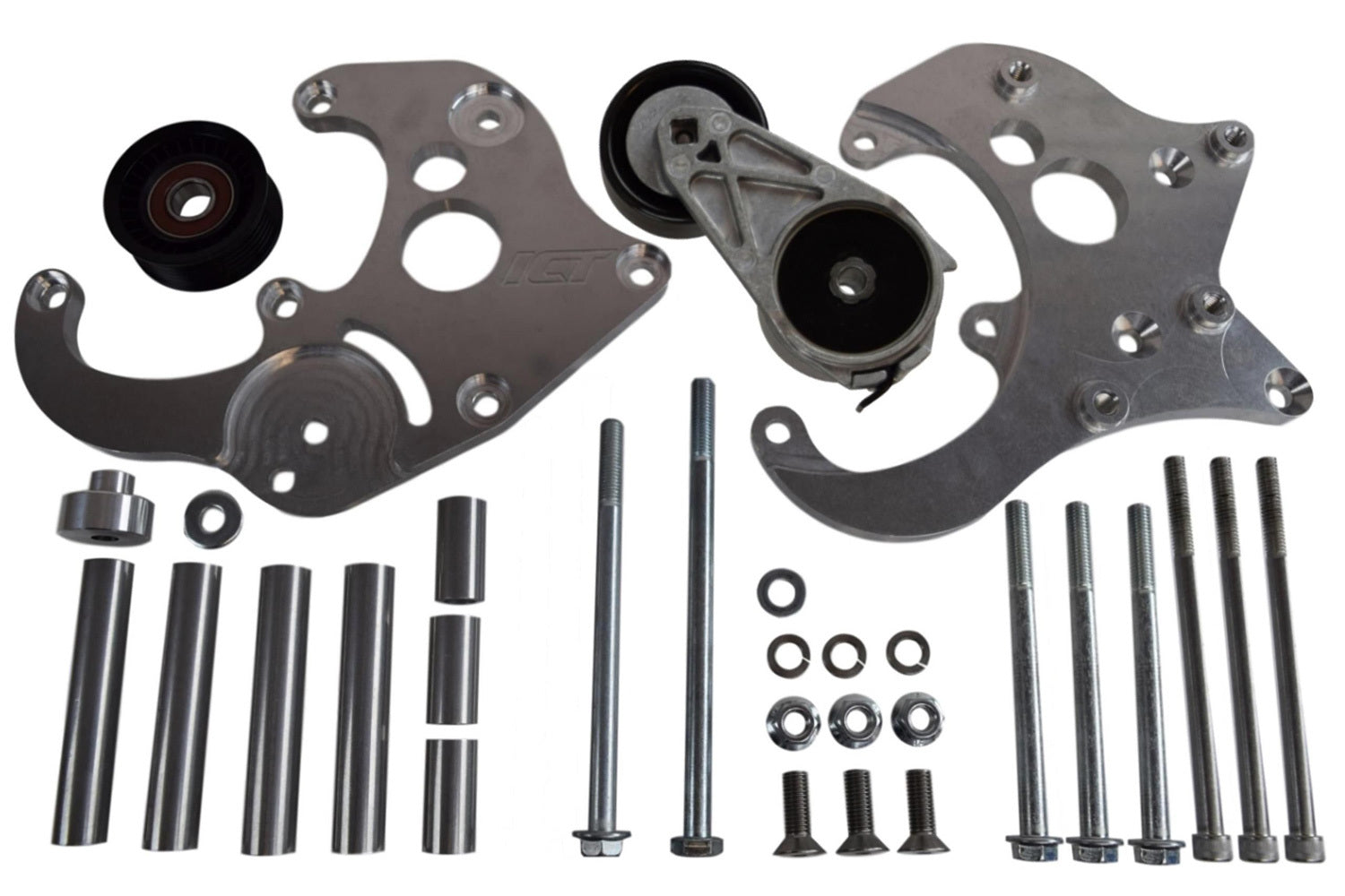 ICT Billet LS Truck R4 A/C Compress or Bracket Kit ICT551585X-3