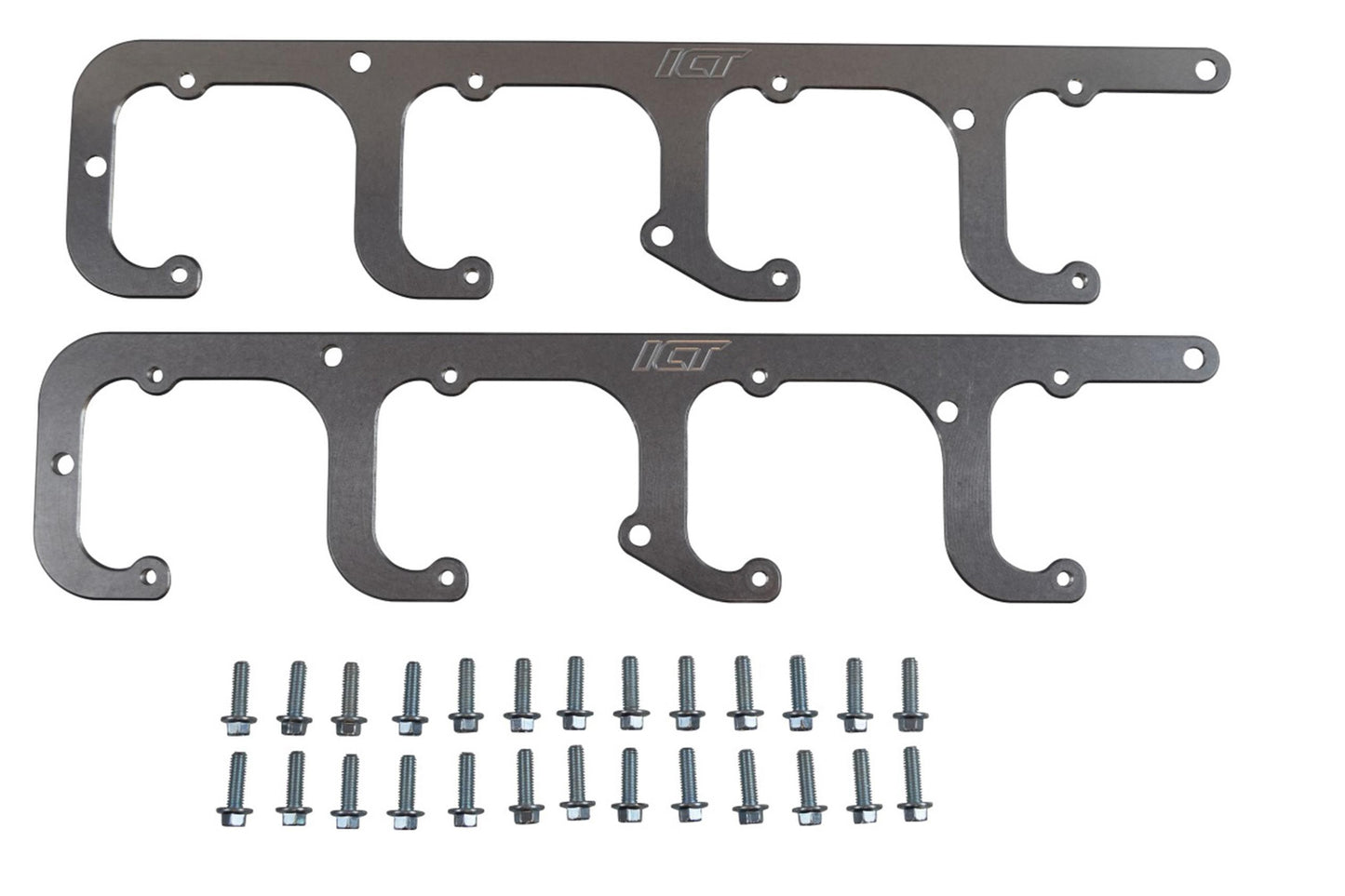 ICT Billet 5.3L LS Square Coil Brac kets Valve Cover Truck ICT551654