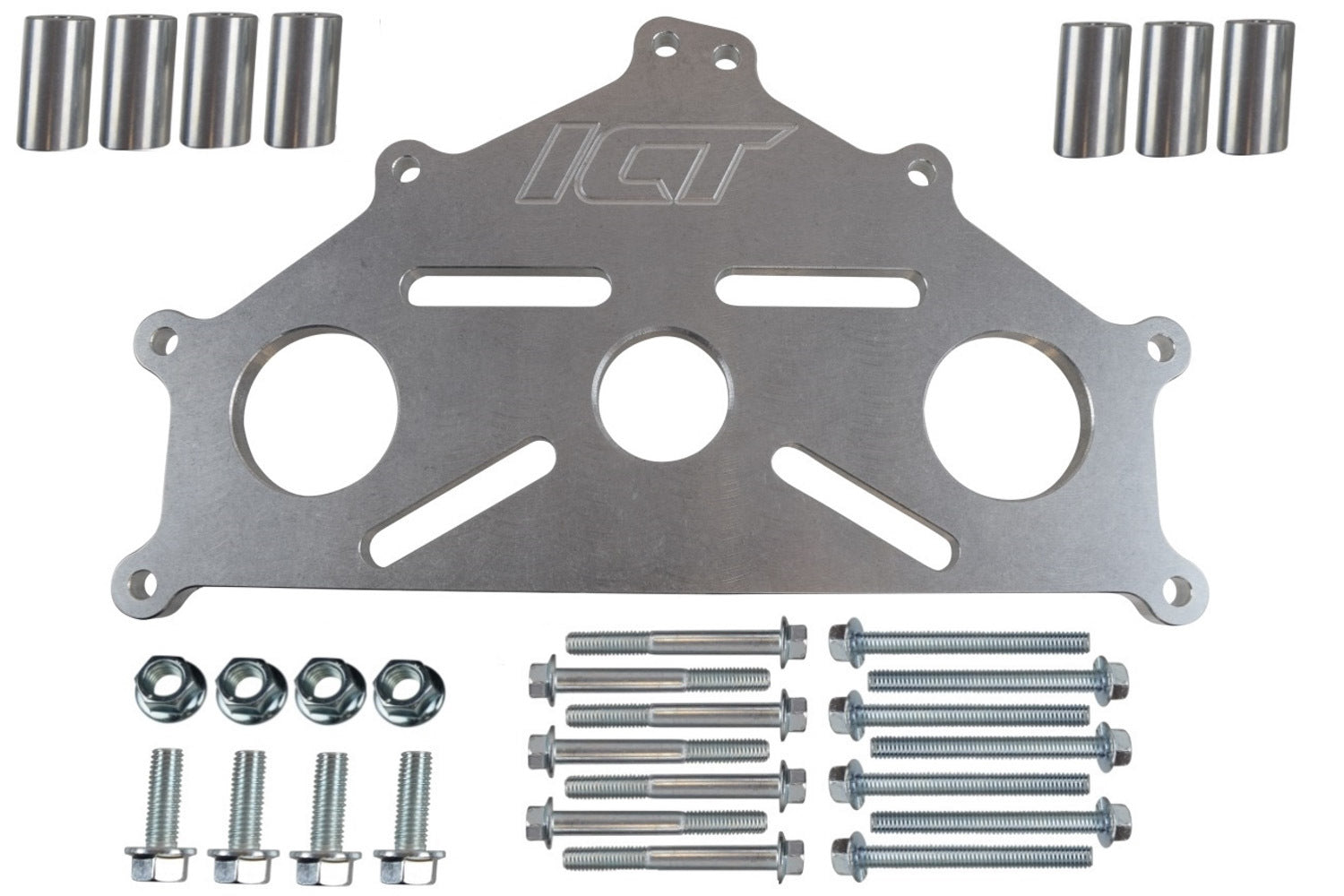 ICT Billet Engine Safe Stand Adapte r Plate Chevy LS1 Durama ICT551897