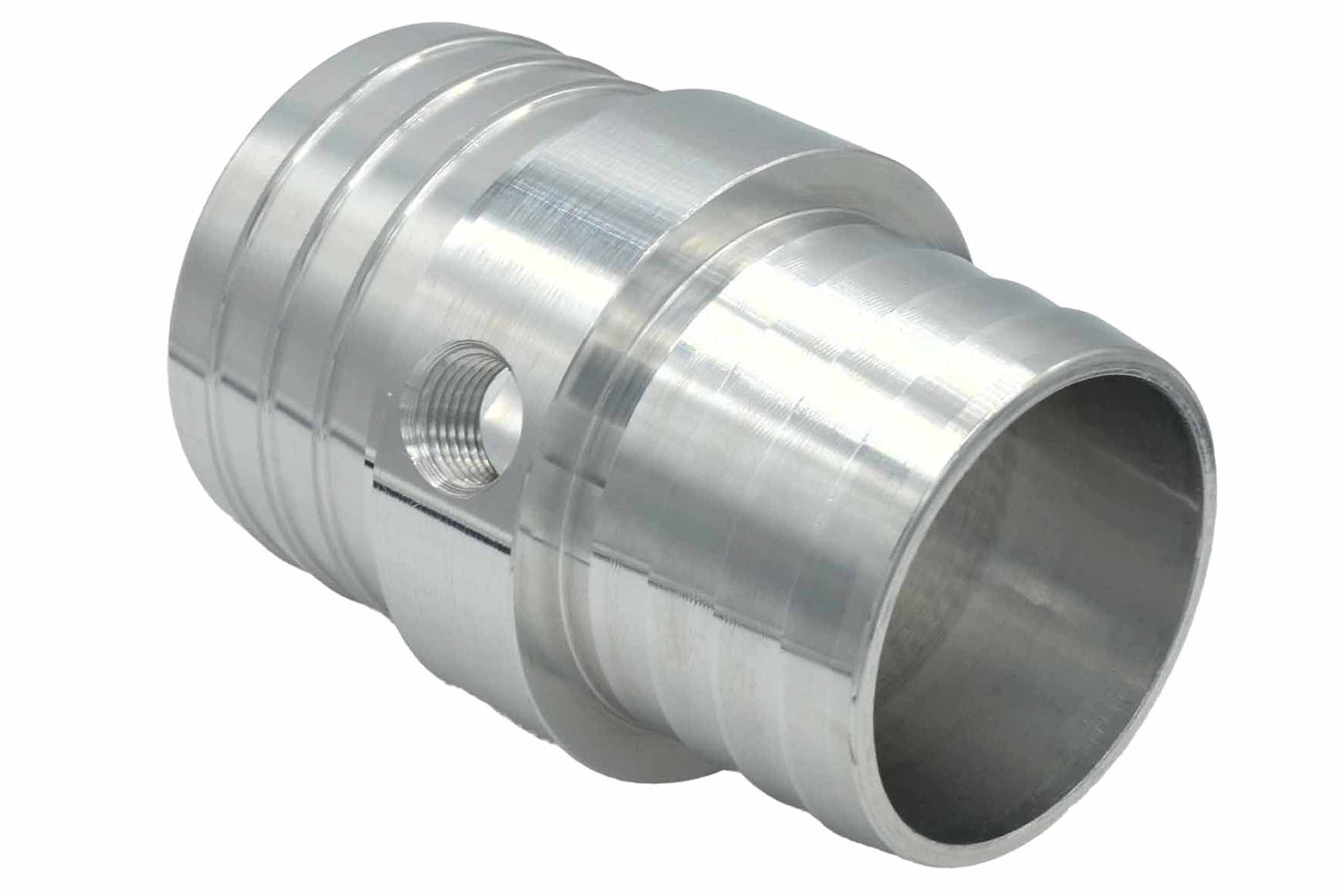 ICT Billet 1-1/4 to 1-1/2 Hose w/ 1/8NPT Steam Port Adapt ICTAN627-21X125