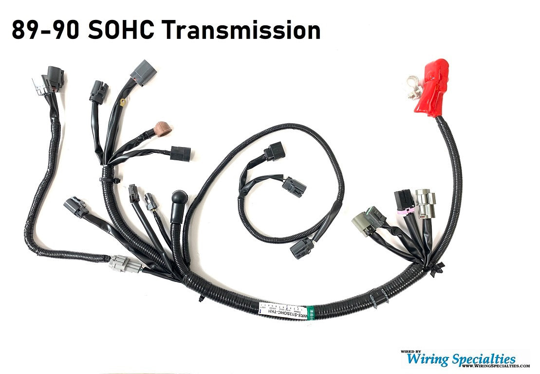 Wiring Specialties 89-90 S13 KA24E SOHC Wiring Harness COMBO for S13 240sx - OEM SERIES