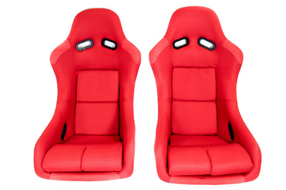 discontinued PLM F1SPEC TYPE 5 SEAT (PAIR) - Red *Discontinued