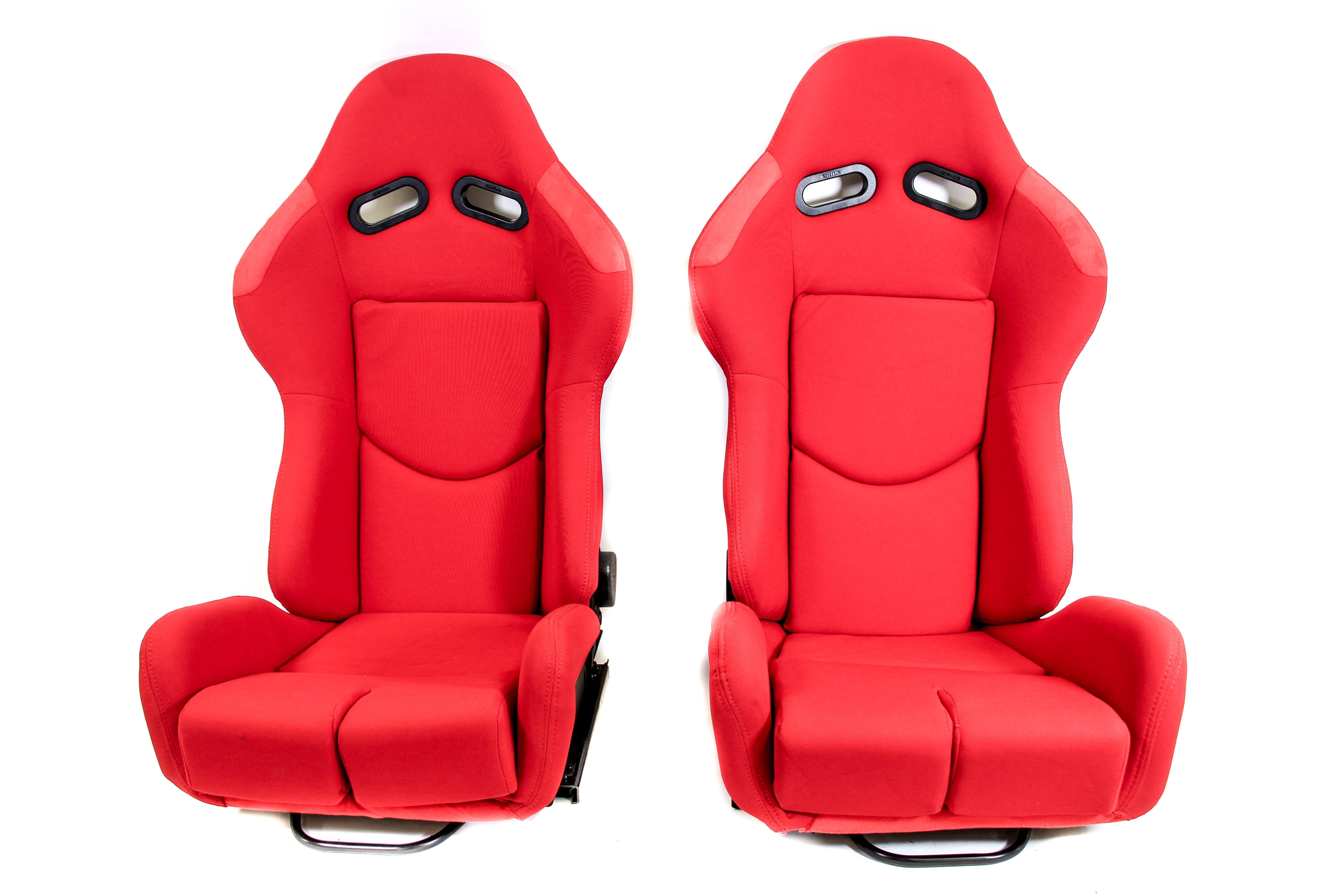 PLM F1SPEC TYPE R1 RECLINE SEAT (PAIR) - Red
