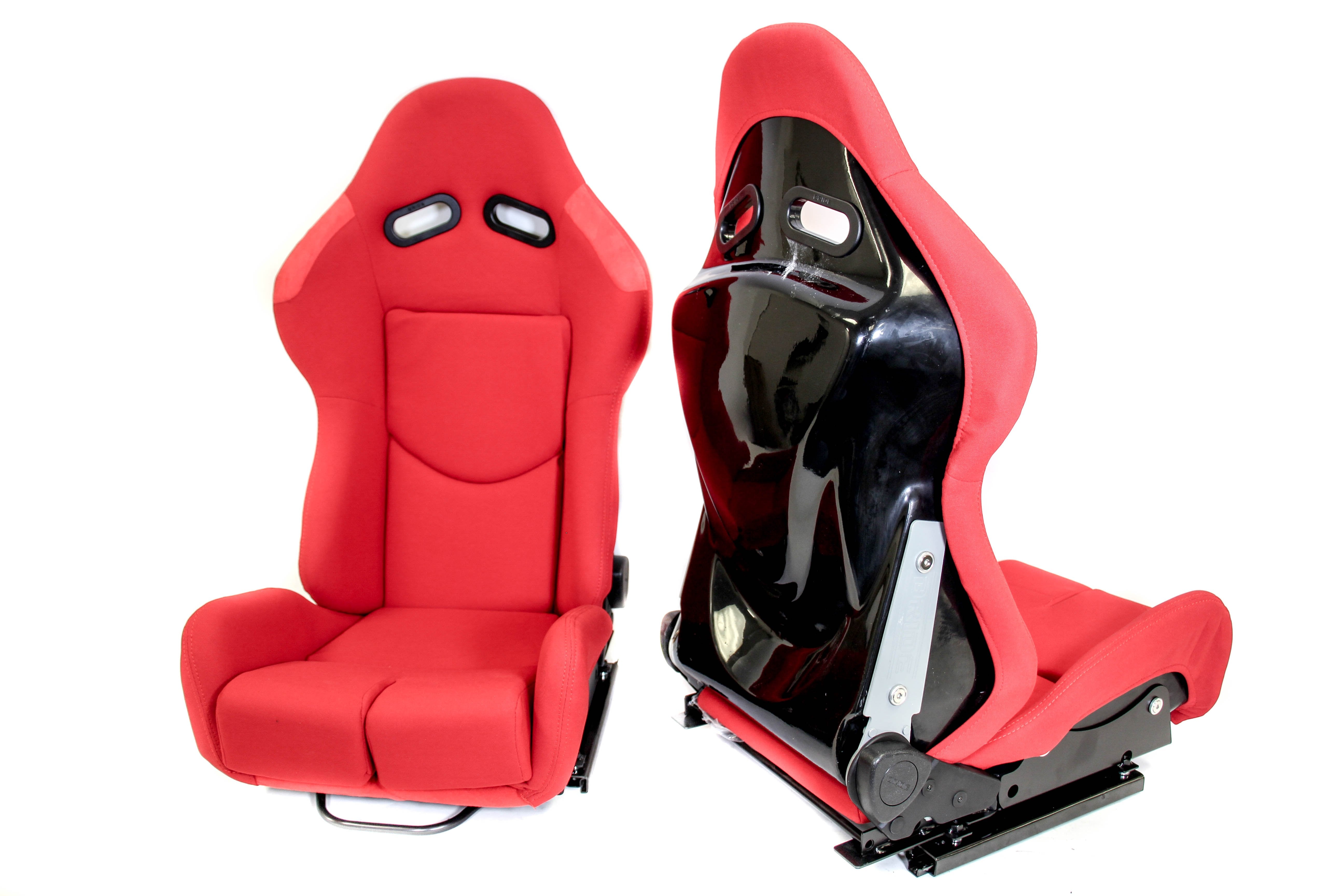 PLM F1SPEC TYPE R1 RECLINE SEAT (PAIR) - Red