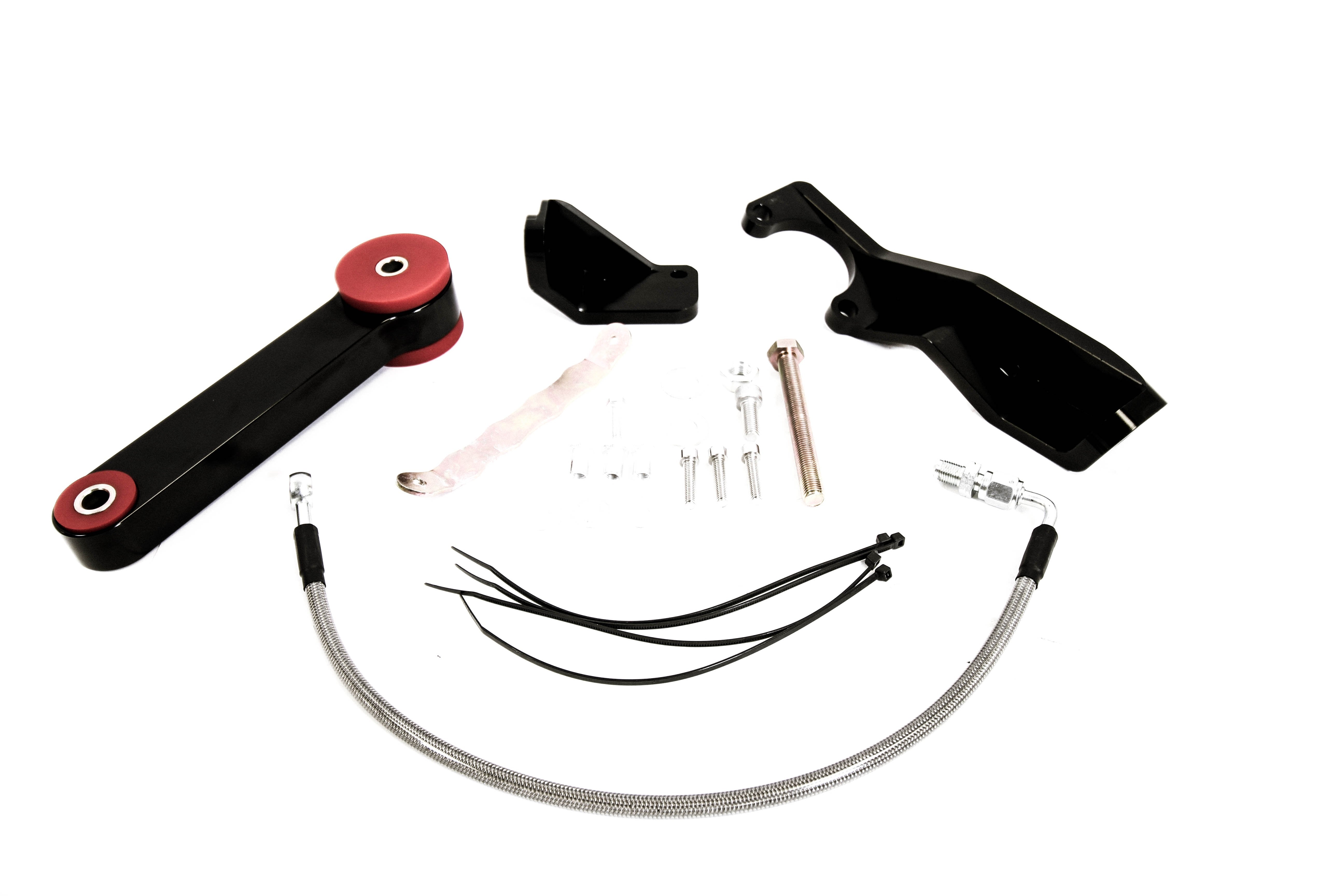 PLM Precision Works Pitch Stop Brace & Mount w/ Clutch Line Combo (2015-2019 Subaru WRX/STI)