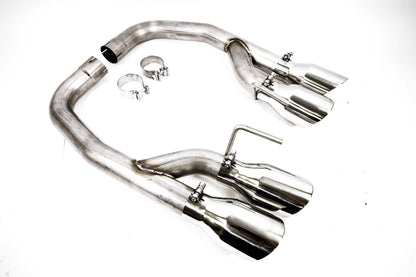 PLM 2.5" Dual Axle Back Exhaust Pipe Kit Mustang 2018 - 2020  V8 GT