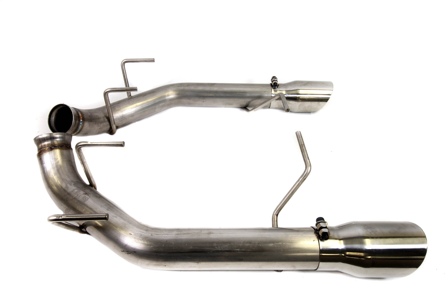 PrivateLabelMfg 3.0" Dual Axle Back Exhaust Pipe Kit Mustang 2011 - 2014 V8 GT