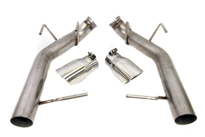 PrivateLabelMfg 3.0" Dual Axle Back Exhaust Pipe Kit Mustang 2011 - 2014 V8 GT