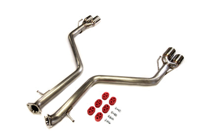 PLM Axle Back Exhaust Muffler Delete For 17-19 Lexus IS & 15-19 RC *Discontinued