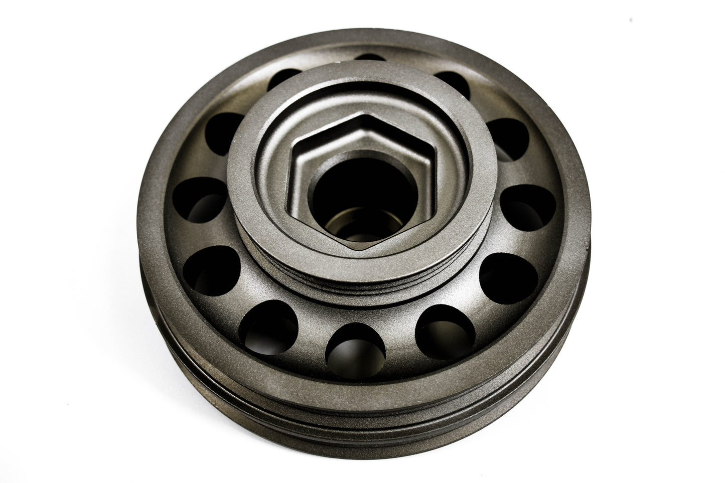 PLM Precision Works Aluminum Crankshaft Pulley Fits 96-00 Civic SOHC D16 *Discontinued