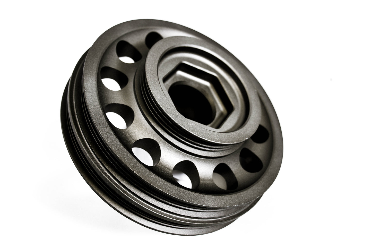 PLM Precision Works Aluminum Crankshaft Pulley Fits 96-00 Civic SOHC D16 *Discontinued