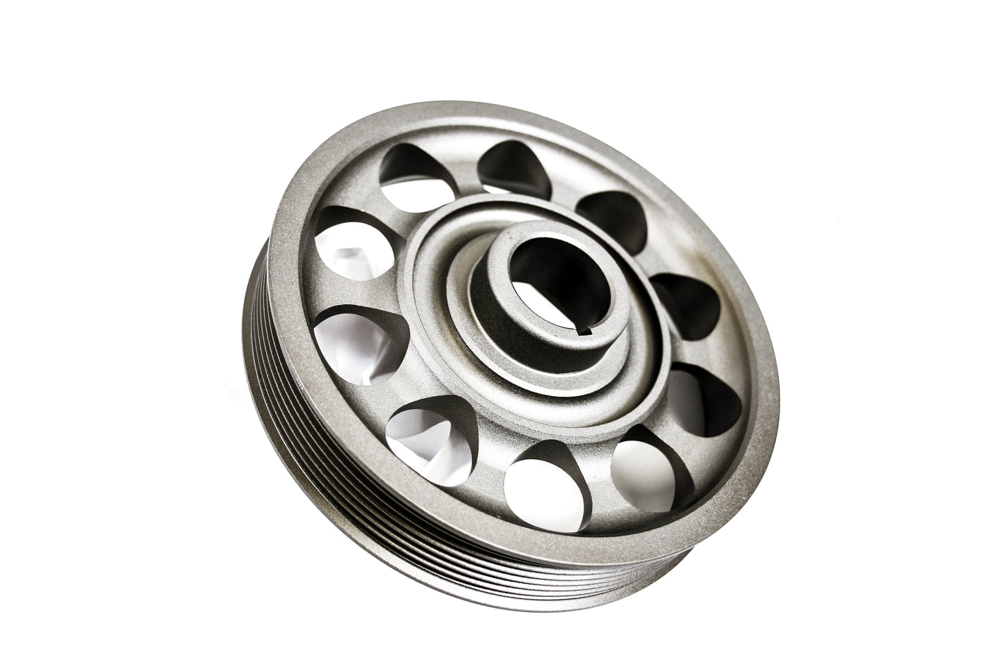 PLM Precision Works Aluminum Crankshaft Crank Pulley Fits Honda Civic FD K20 06-11 *Discontinued