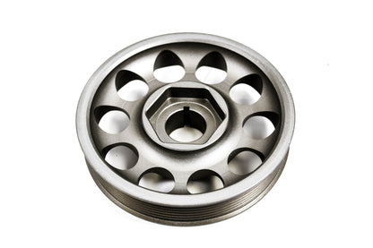 PLM Precision Works Aluminum Crankshaft Crank Pulley Fits Honda Civic FD K20 06-11 *Discontinued