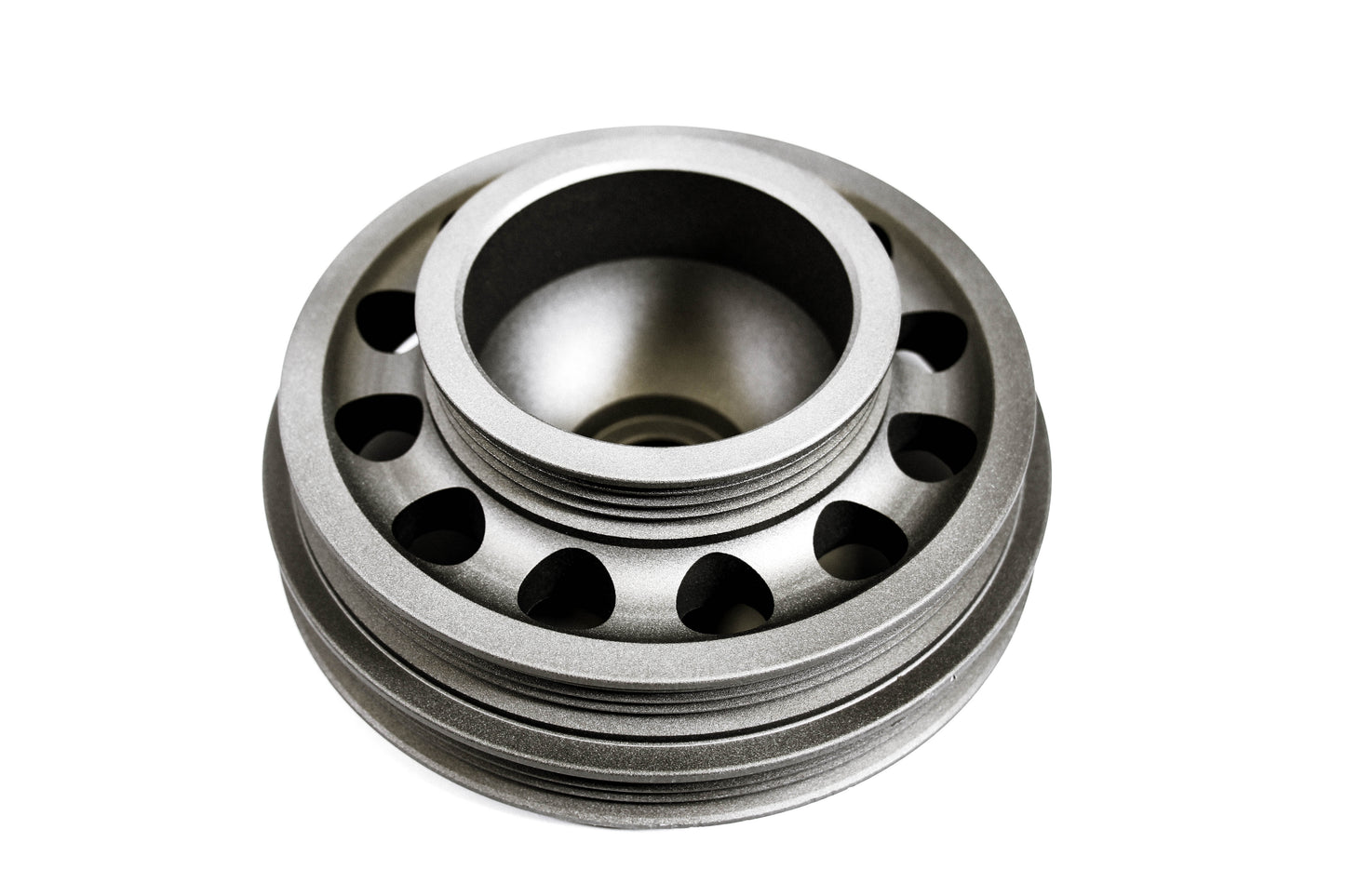 PrivateLabelMfg Precision Works Aluminum Crank Crankshaft Pulley 92-95 Civic & 93-95 Del Sol