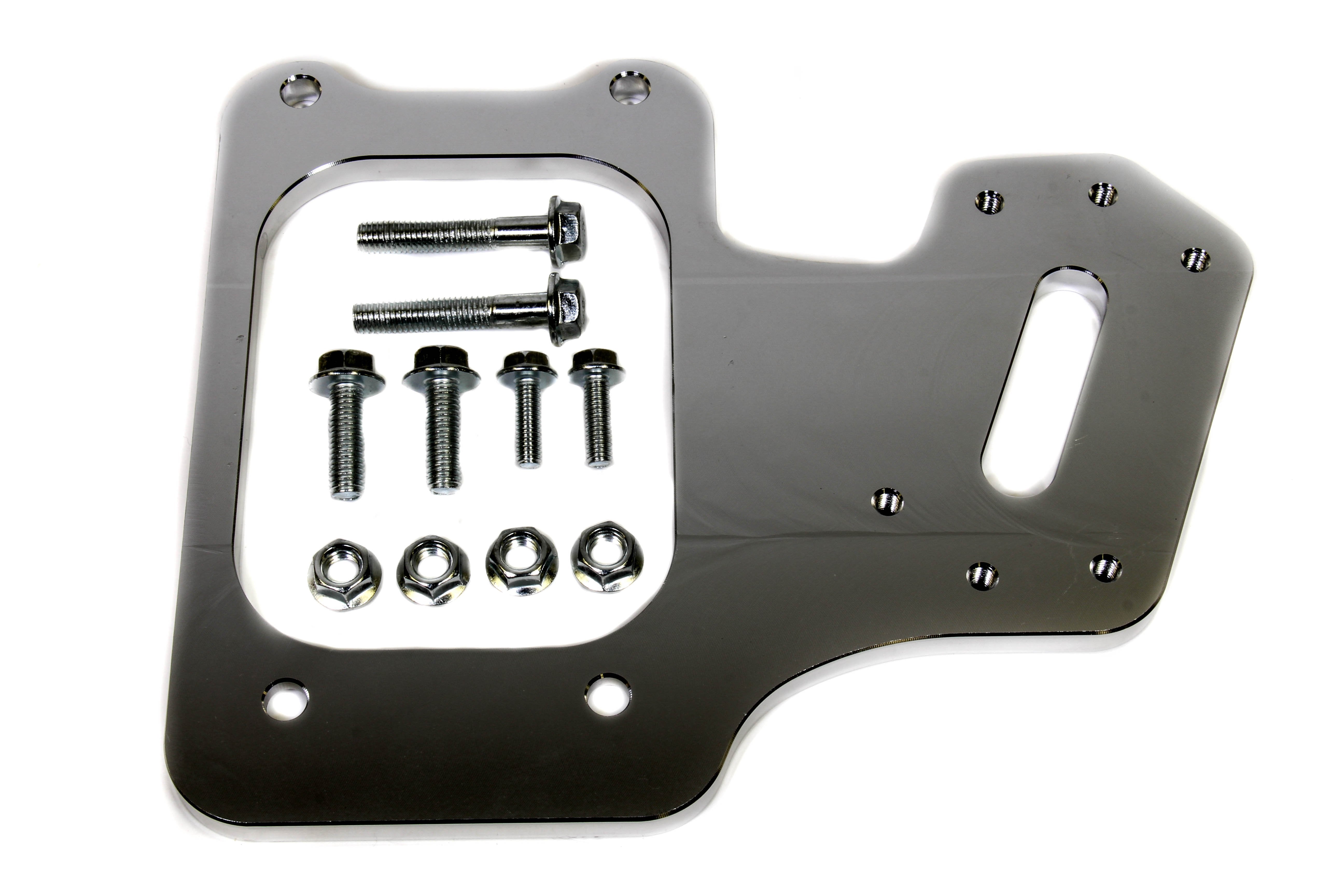 PLM Precision Works Billet Aluminum Staging Brake Mounting Plate for B & D Series