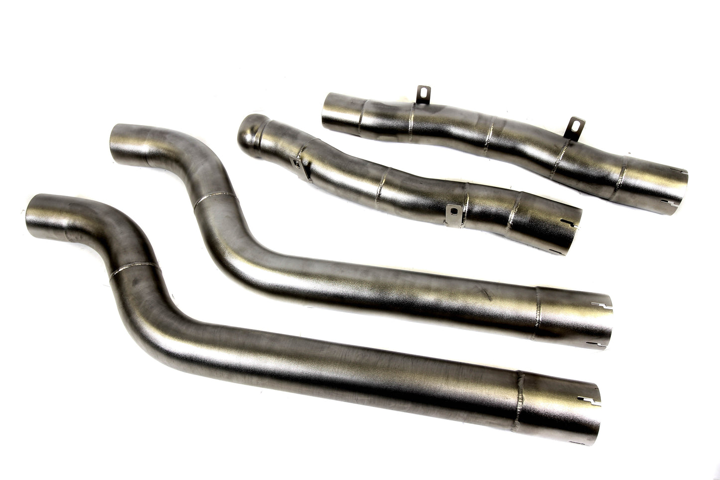 PrivateLabelMfg Mercedes Benz C63 AMG Long Tube Headers + Mid Pipes