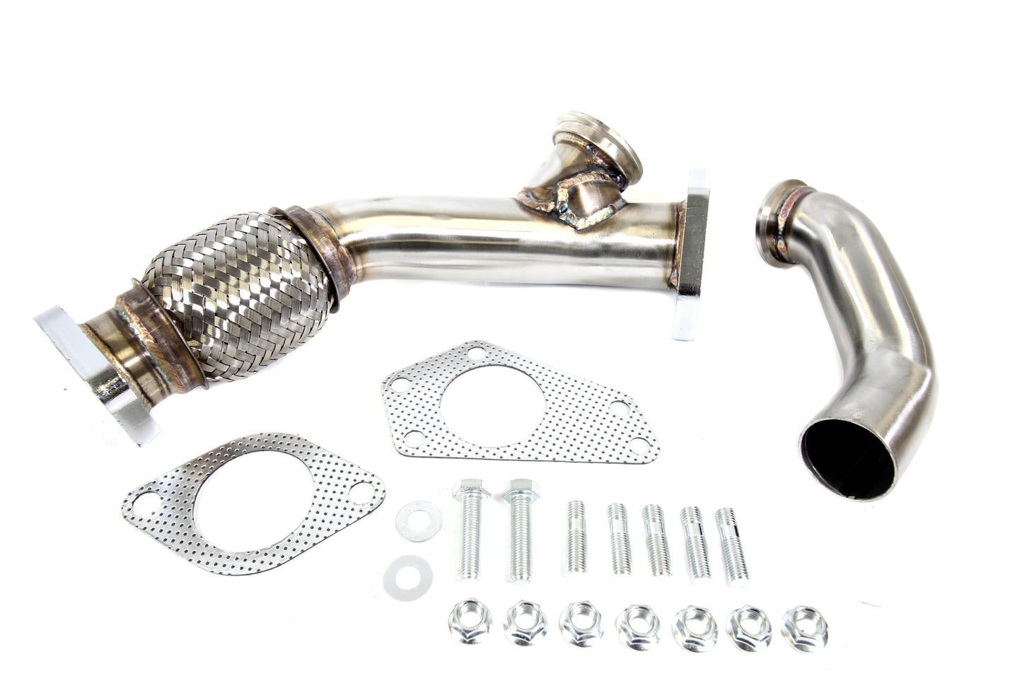 PrivateLabelMfg Power Driven Subaru EWG Up Pipe with Dump Tube 44mm