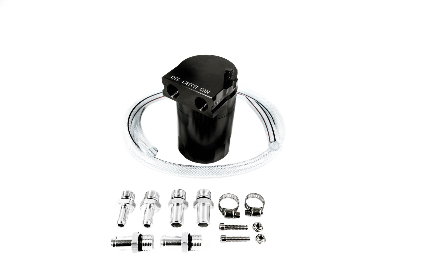 PrivateLabelMfg Baffled Oil Catch Can - Dipstick