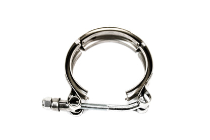PrivateLabelMfg Block Off Flange & V-Band Clamp For Tial 38mm MVR Wastegate EWG