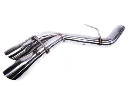 PrivateLabelMfg Axle Back Muffler Delete Chevy Camaro SS ZL1 V8 2016 - 2023 Stainless Steel