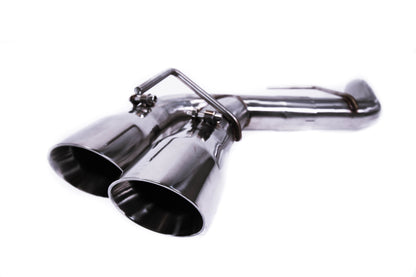 PrivateLabelMfg Axle Back Muffler Delete Chevy Camaro SS ZL1 V8 2016 - 2023 Stainless Steel