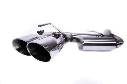 PrivateLabelMfg Axle Back Muffler Delete Chevy Camaro SS ZL1 V8 2016 - 2023 Stainless Steel