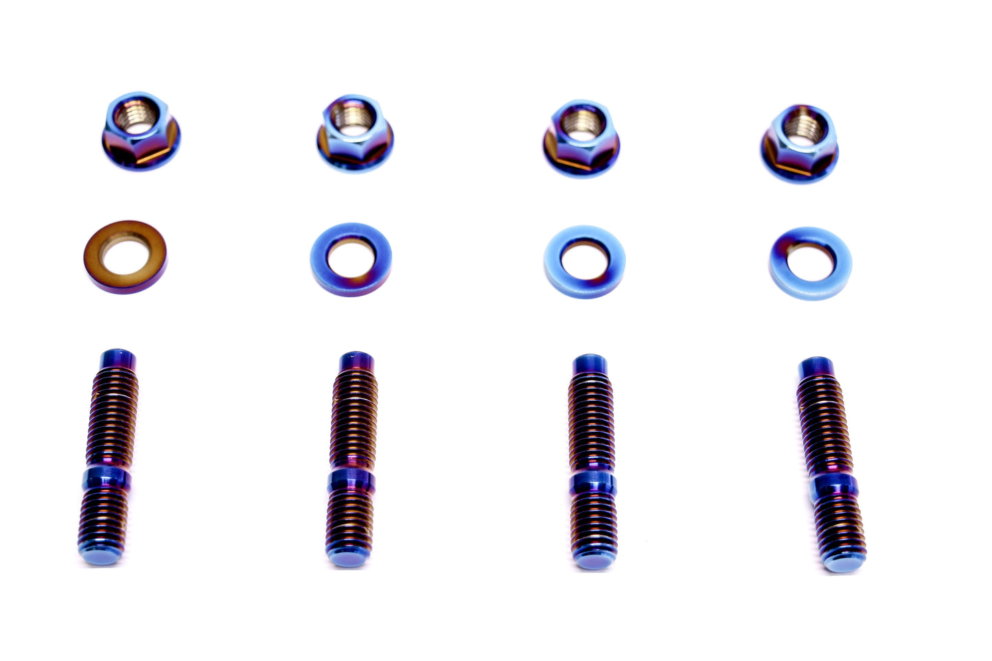 PrivateLabelMfg Titanium Turbo to Manifold Stud Kit M10 x 1.5mm