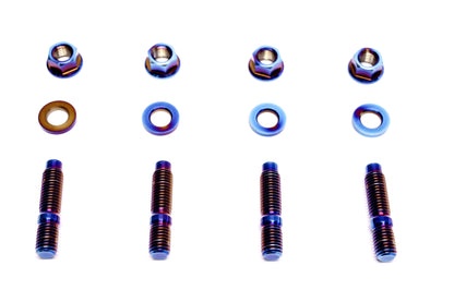 PrivateLabelMfg Titanium Turbo to Manifold Stud Kit M10 x 1.5mm