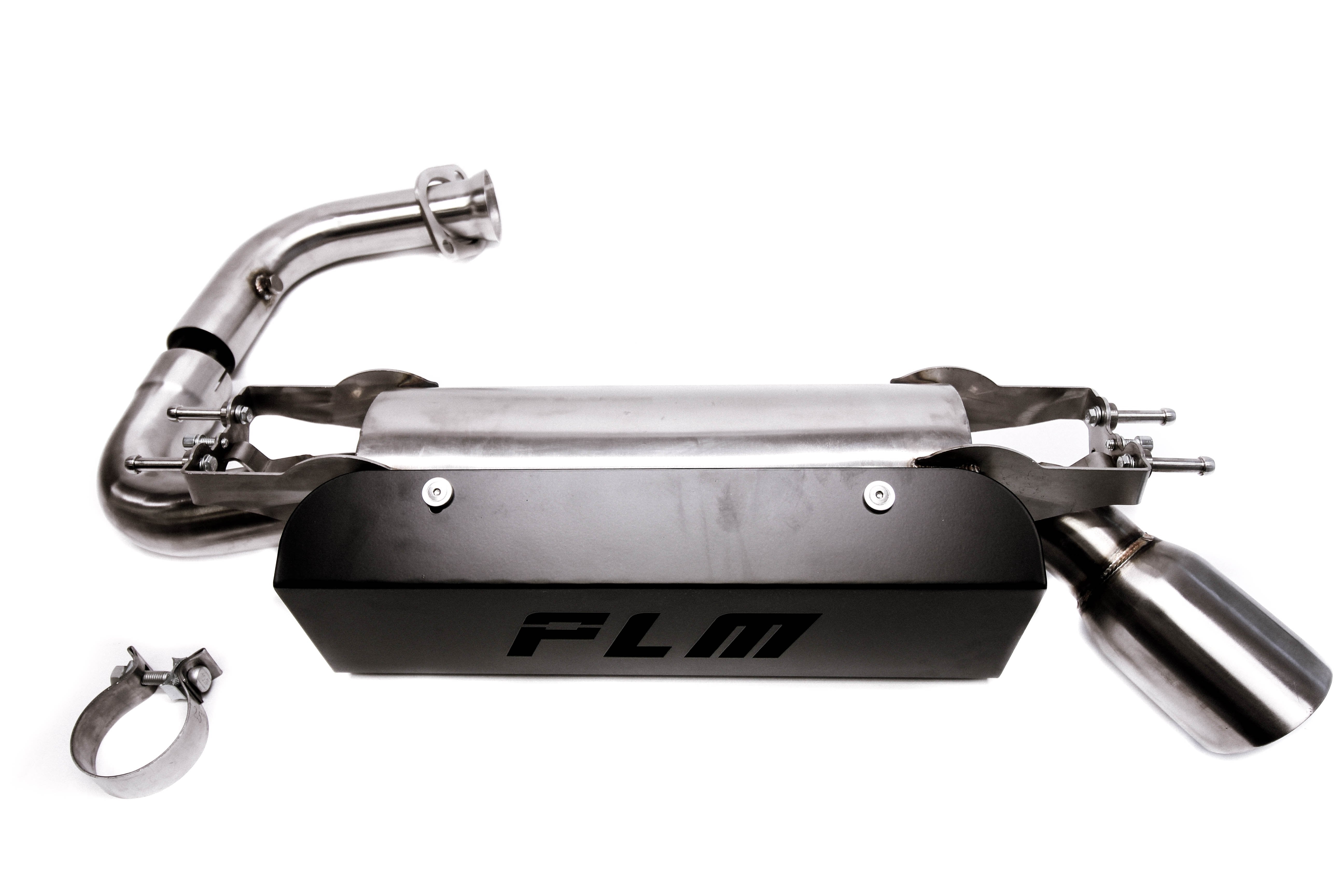 PLM Honda Talon Slip-On Exhaust With Heat Shield