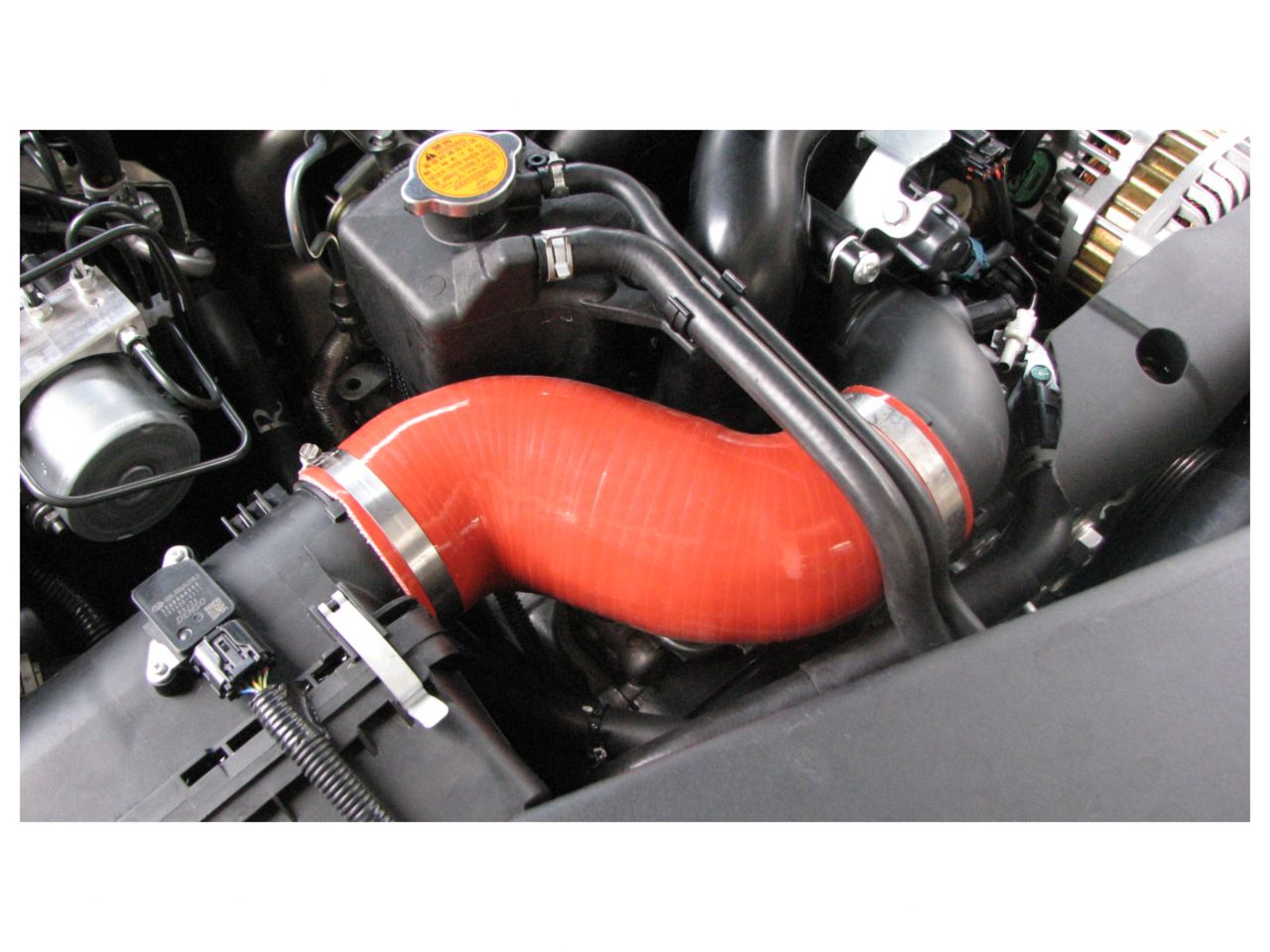 AVO Turboworld Induction Black Silicone Short MAF Turbo Inlet - 05-09 Legacy GT / 08+