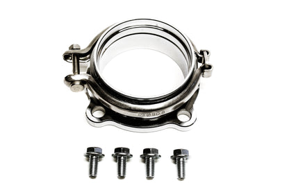 PLM Precision Works 4-Bolt to V-Band 3" Turbo Flange Adapter *Discontinued