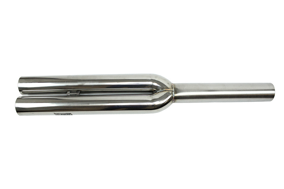 ISR Performance Universal 3" Dual Tips ~40" Length. 16" to Dual 24"