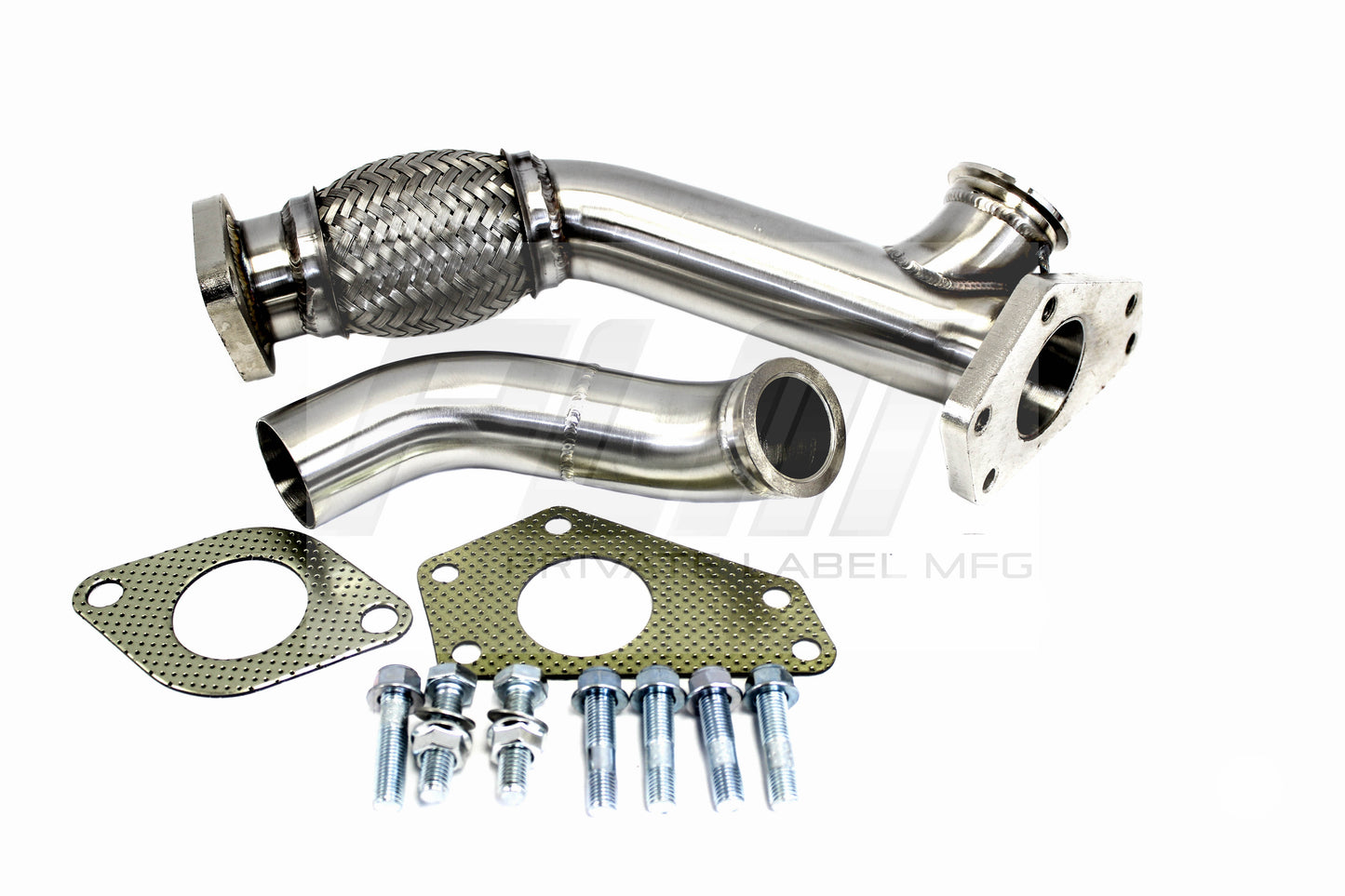 PrivateLabelMfg Power Driven Subaru EWG Up Pipe with Dump Tube 38mm
