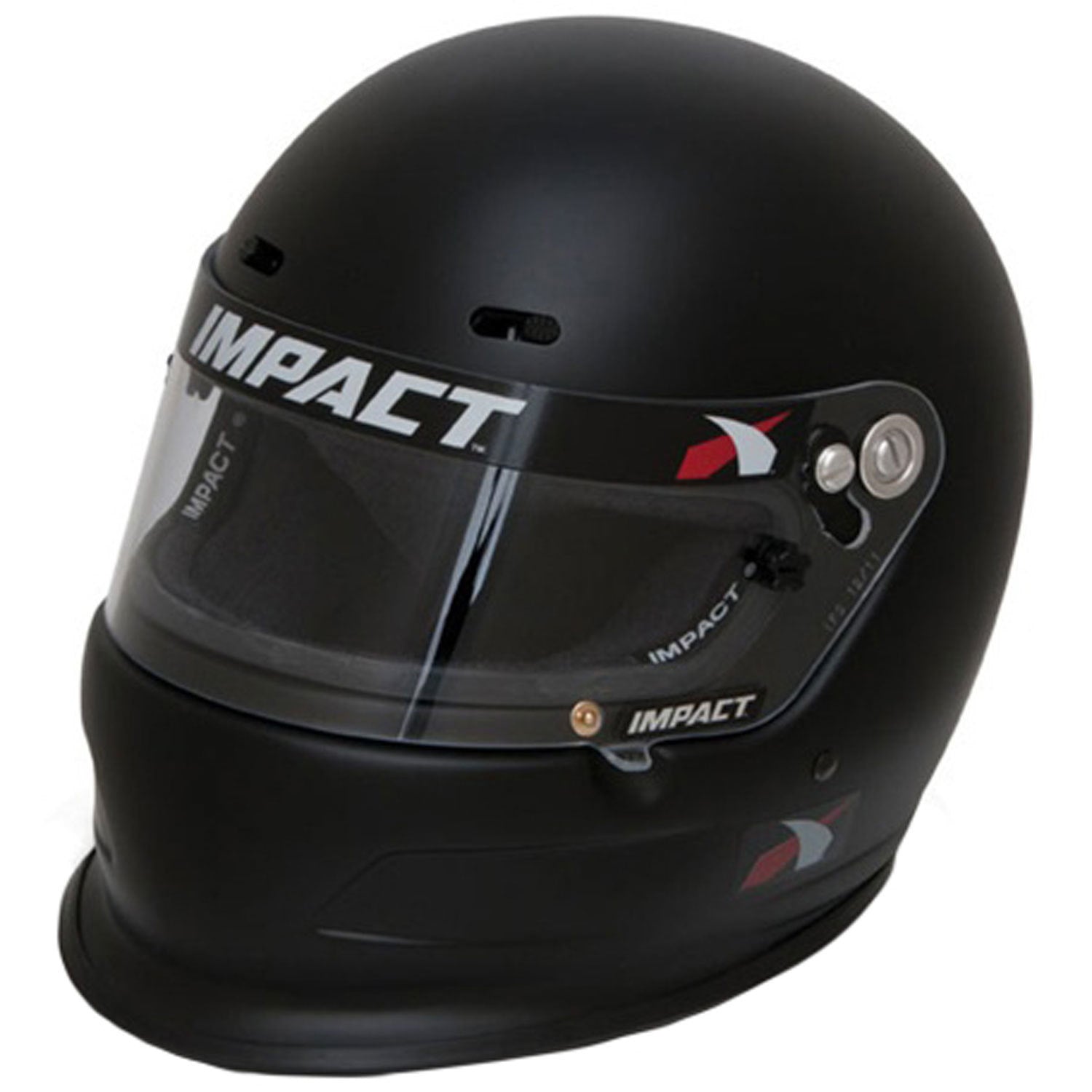 Impact Racing Helmet Charger Large Flat Black SA2020 IMP14020512