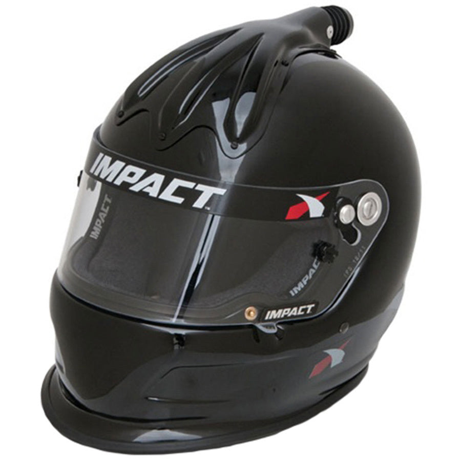 Impact Racing Helmet Super Charger Large Black SA2020 IMP17020510