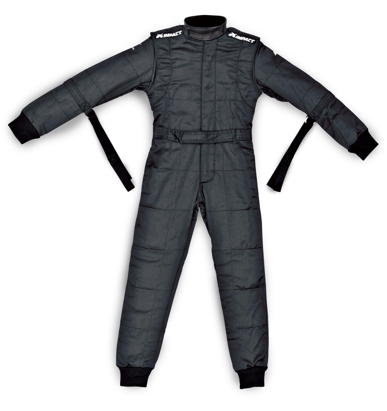 Impact Racing Suit D/L Mini Racer 1 pc X-Large Black IMP21410610