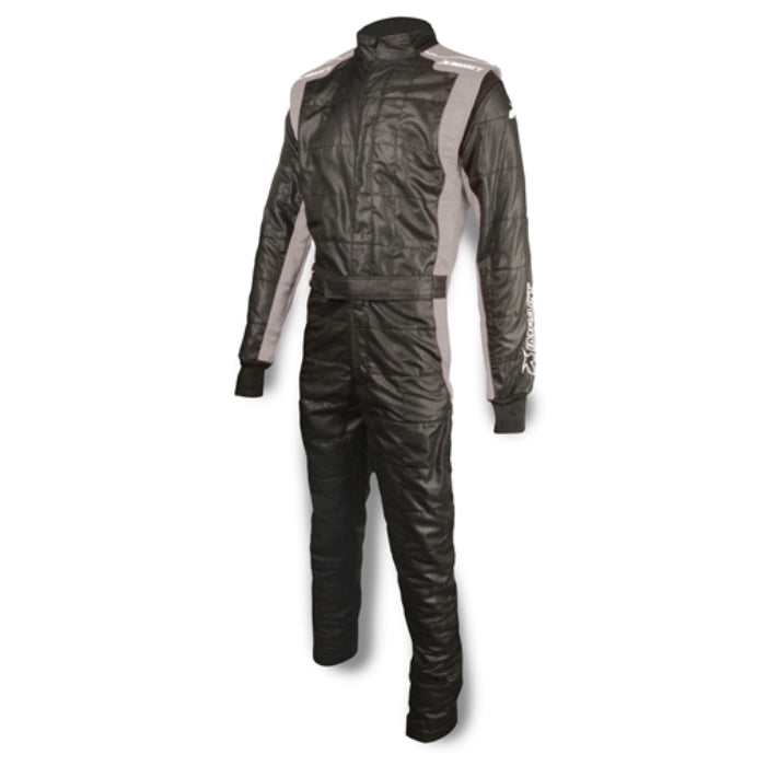 Impact Racing Suit Racer Medium Black/Gray IMP24219413