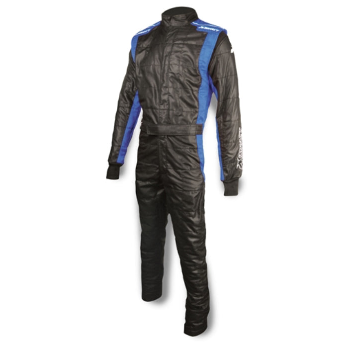 Impact Racing Suit Racer Large Black/Blue IMP24219506
