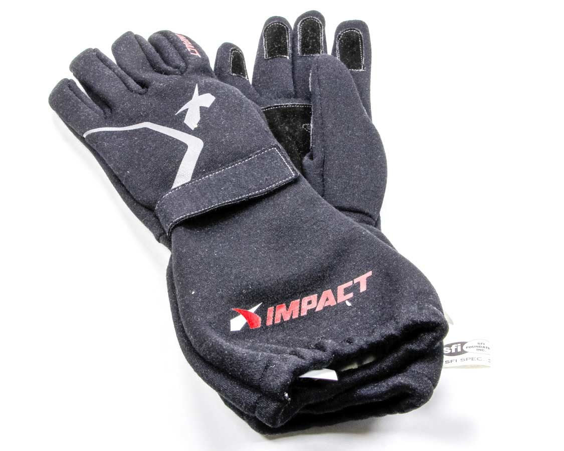 Impact Racing Redline Glove Large Black IMP37500510